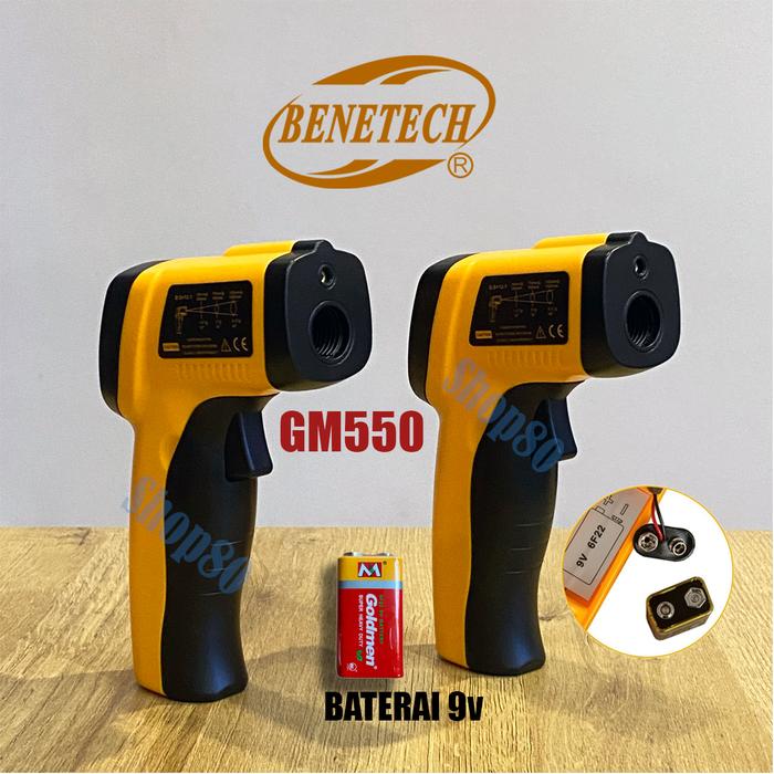 Jual Thermometer Industri GM550 Termometer Industrial Laser Gun ...