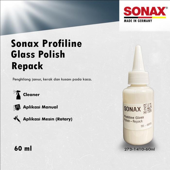 Gambar Sonax Profiline Glass Polish Repack Poles Baret Kaca Mobil - 60ML dari Aki Murah Jakarta undefined Tokopedia