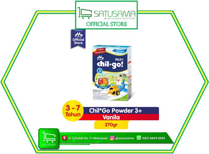Gambar CHIL GO POWDER 3+ SUSU ANAK - VANILA 270 G dari satusamaonline undefined Tokopedia