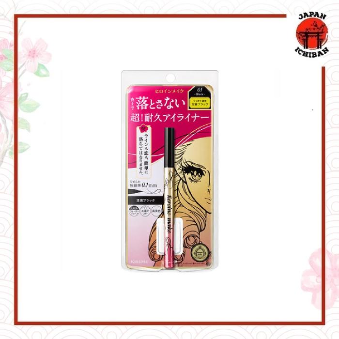 Gambar Kiss Me Heroine Make SP Prime Liquid Eyeliner Rich Keep Ori Japan - Brown Black dari Japan Ichiban undefined 5 Tokopedia