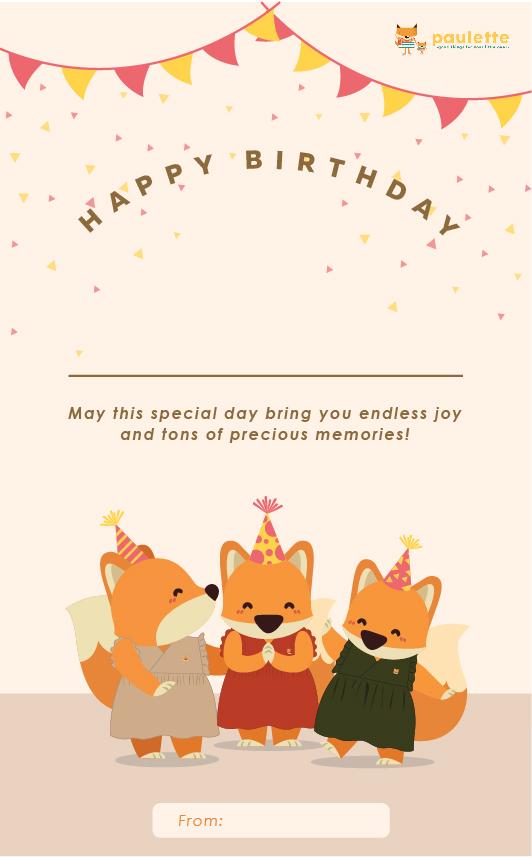 Gambar Paulette Kids - Gift Box + Card (notes: dalam bentuk rakit) - Gift Box ver 1 dari Paulette Kids undefined Tokopedia