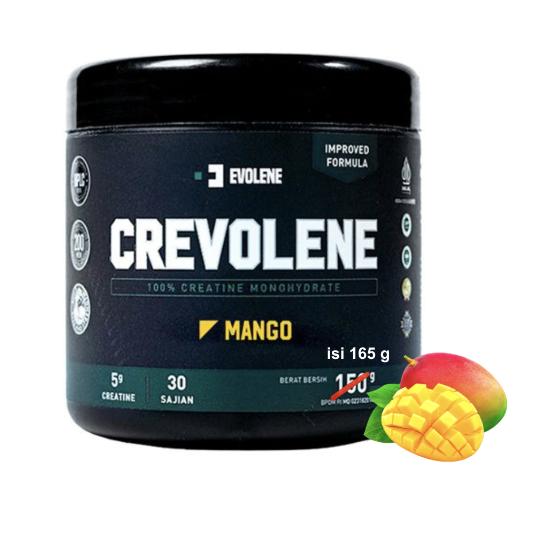 Gambar Creatine Evolene Crevolene Monohydrate Kreatin 60 serving 330 gram - 30s MONO MANGO dari Evolene Official Store undefined Tokopedia