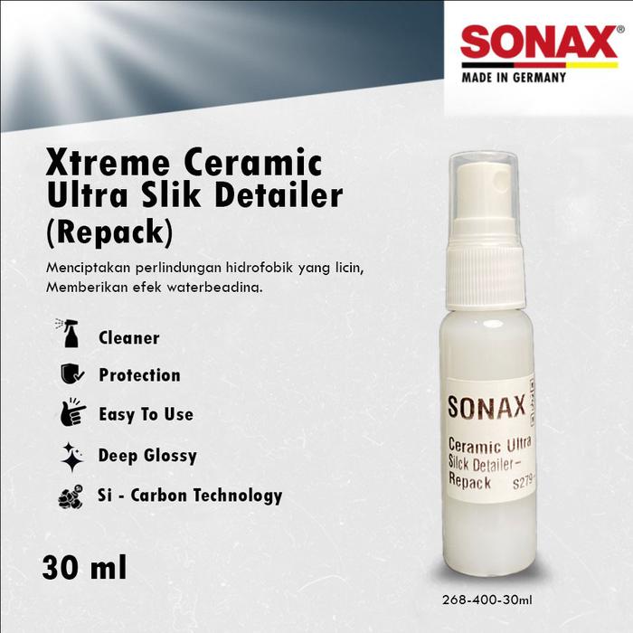 Gambar Sonax Xtreme Ceramic Ultra Slick Detailer Repack Perawatan Nano Coating Mobil - 30ML dari Aki Murah Jakarta undefined Tokopedia