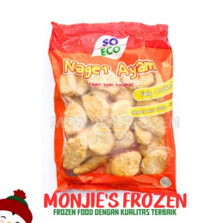 Gambar So Eco Chicken Nugget 500gr dari MONJIES FROZEN FOOD Bandung undefined Tokopedia