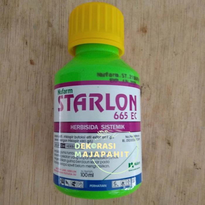 Gambar Starlon 665 EC Herbisida Sistemik Racun Kayu Gulma Pohon Bambu 100 ml Obat Pembasmi Rumput Ilalang Semak Belukar - STARLON 100ML  dari Dander Fast undefined Tokopedia