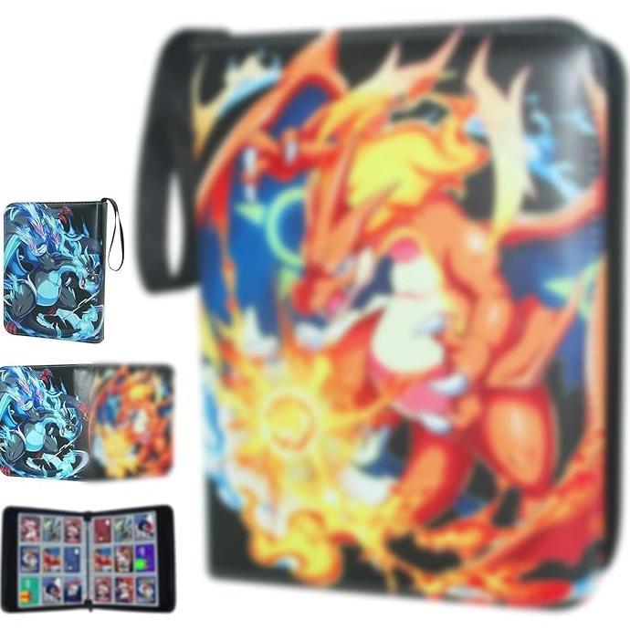 Gambar Card Binder 9 Pocket Pokemon Card 900 Pocketstrading Card Holder Folder With 50 Removable Sleeve3 Ring Card Collector Zipper Album Case Storage Gift Kid Style 01 9 Pockets900 Cards dari BOTUNA STORE_333 undefined Tokopedia