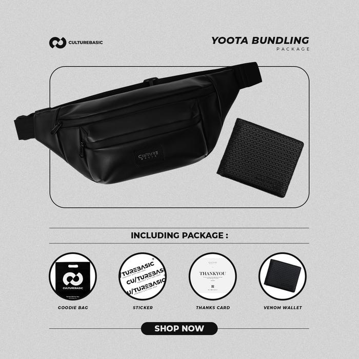 Gambar BEST SELLER BUNDLING YOOTA WAISTBAG + DOMPET - Yoota BN No Box dari Culture Basic undefined Tokopedia