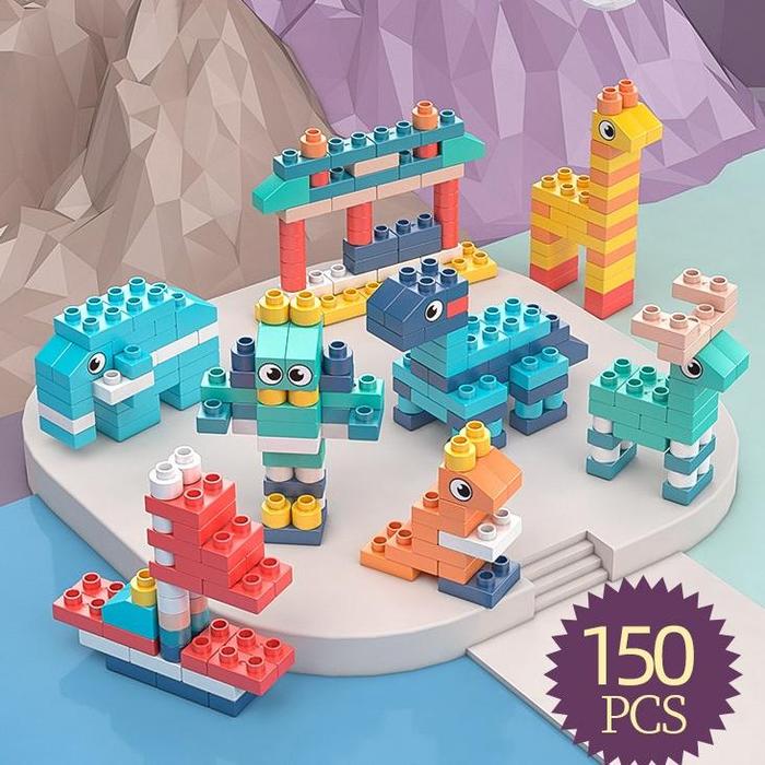 Gambar Termurah COD Multifungsi 1 Set Meja Besar Building Block Table Kompatibel Pendidikan Anak Meja Blok Mainan HadiahMultifungsi Meja Bangunan Aktivitas Anak Blok Bangunan Besar Kompatibel Pendidikan Anak Meja Blok Besar Hadiaah Mainan - 150PCS dari Pesonapiple undefined Tokopedia