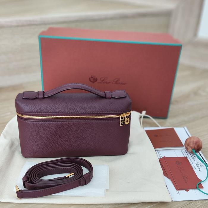 Gambar BNIB Loro Piana Extra Pocket L19 azuki bean GHW dari cocoluxuryboutique undefined Tokopedia