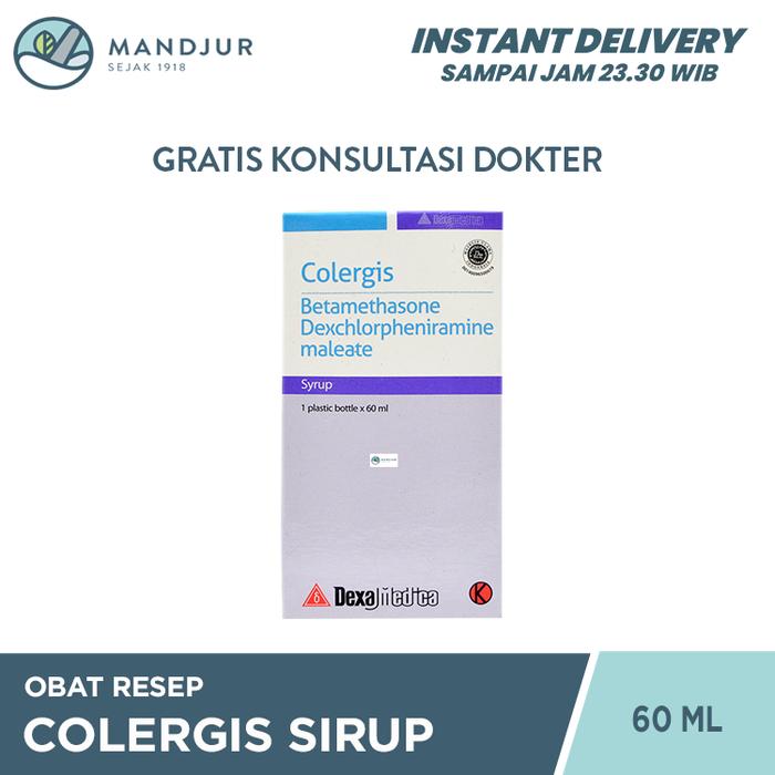Gambar Colergis Sirup 60 ML / Alergi / Antihistamin dari Apotekmandjurofficial undefined Tokopedia