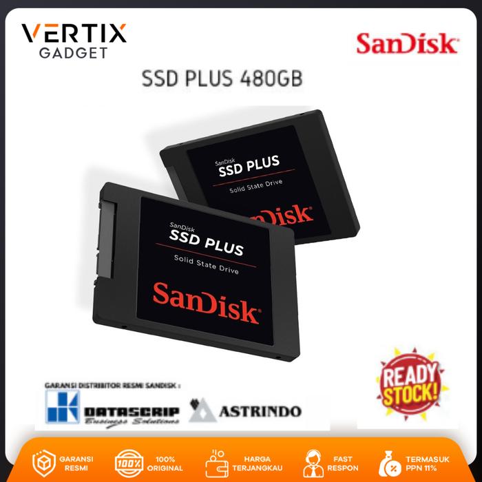 480gb Harga Upgrade Ssd Sandisk Plus 480 Sales (480GB SanDisk SSD