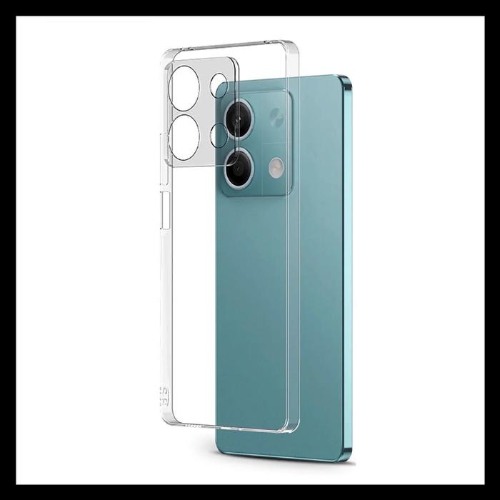 Gambar Xiaomi Redmi Note 13 Pro 4G 5G Case Ultra Thin Tpu Original SoftCase Clear Silicone Cover Bening Casing - CLEAR., RNOTE 13 PRO 4G dari Markas acc 88 undefined Tokopedia