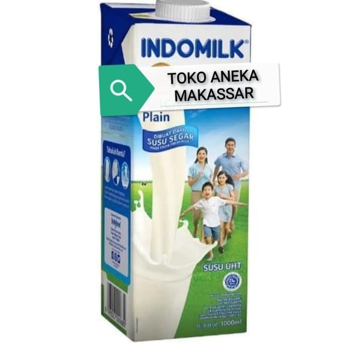 Gambar INDOMILK UHT PLAIN FULL CREAM 950ML dari toko aneka borong raya undefined Tokopedia