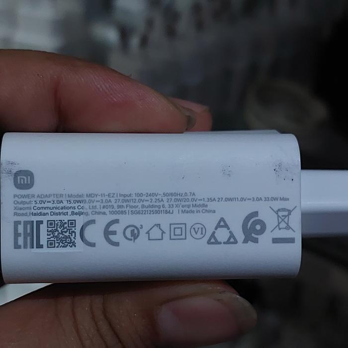 Gambar Charger Copotan Redmi 13 33W original 1000% MDY 11 EZ & MDY 14 EL - mdy 11 ez dari omjok undefined Tokopedia