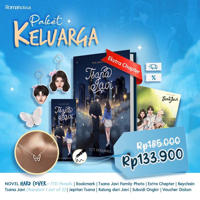 Gambar Buku Novel Tsanajavi Cut Irhamna Romancious Bumi Fiksi - Paket Keluarga dari bumifiksijakarta undefined Tokopedia