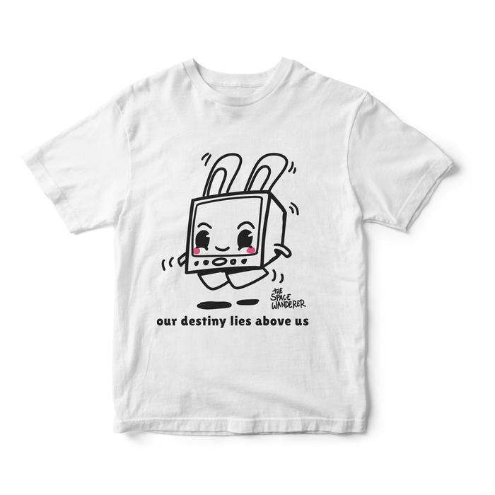 Gambar Lemi the Space Wanderer - our destiny lies above us - T-shirt - Putih, M dari The Space Wanderer undefined Tokopedia