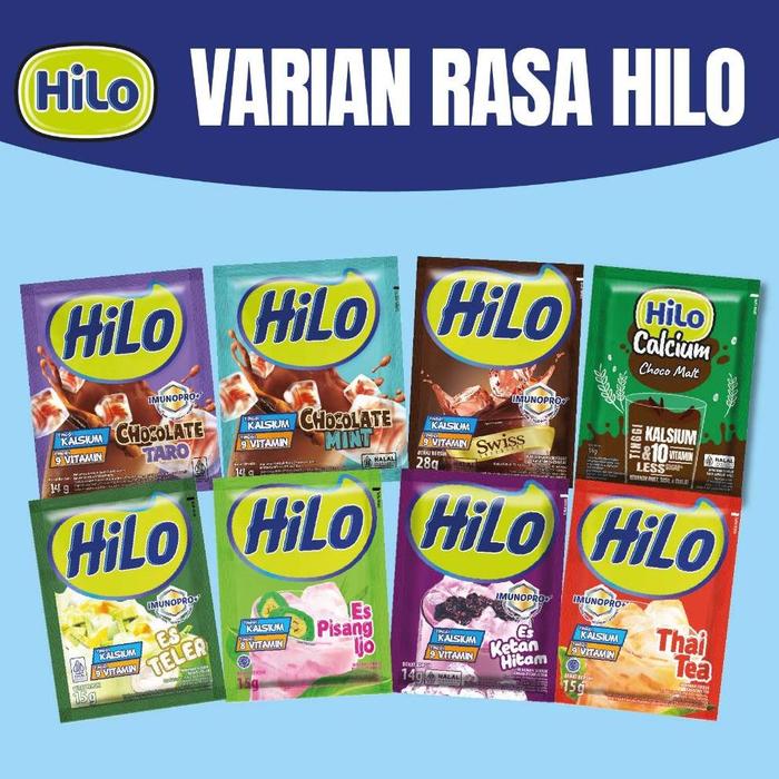 Gambar Twin Pack - HiLo Choco Malt Hi Calcium 10 Sch – Malt Cokelat Susu Berenergi Tinggi Kalsium Promo..!! dari Sandbar Snacks undefined Tokopedia