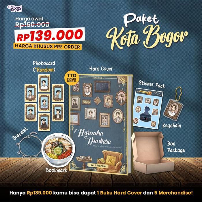 Gambar Buku Novel - Narendra Diaskara - Eliza Triwardani - cloudbook Publishing - Bumifiksi - Kota Bogor dari Bumi Fiksi Makassar undefined Tokopedia