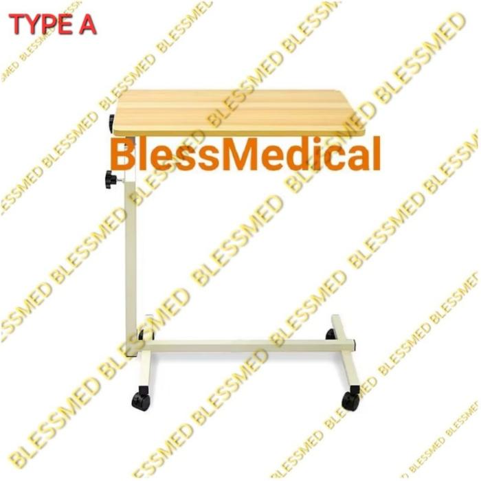 Gambar OverBed Table/Meja Makan Ranjang Pasien/Meja Mayo - TYPE A dari Blessed Medical undefined 3 Tokopedia