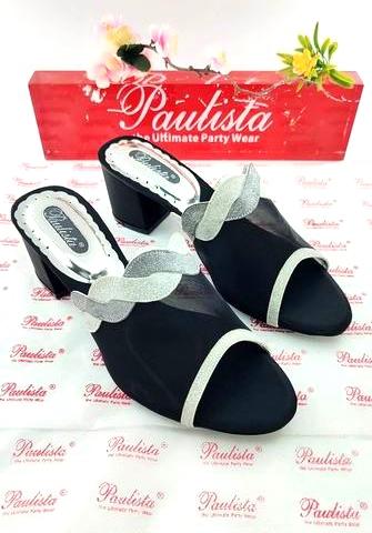 Gambar selop pesta wanita sandal wanita TL7096 - Hitam, 36 dari Paulista Shoes undefined Tokopedia