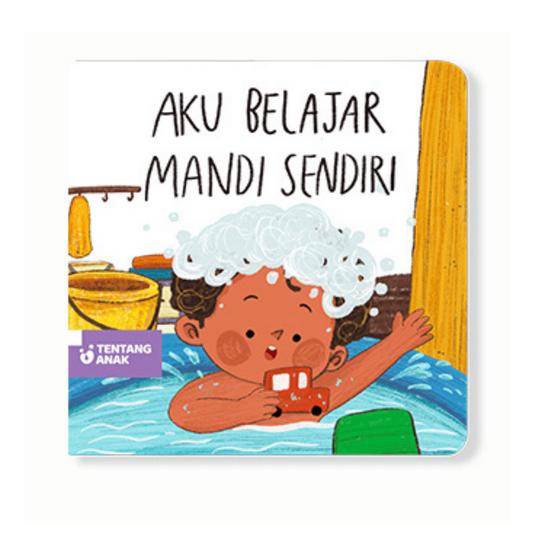 Gambar Buku Tentang Anak Aku Tidur Sendiri Coba Makanan Baru Toilet Sendiri - Bljr Mandi Sndr dari My Own Flashcards undefined Tokopedia