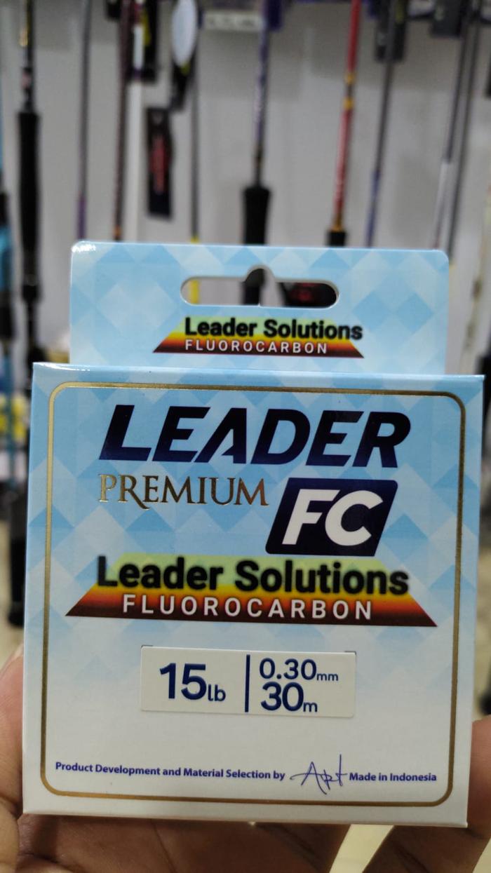 Leader Mancing Jual SOLUTION LEADER - Leader FC Premium Fluorocarbon 100% Florocarbon ...