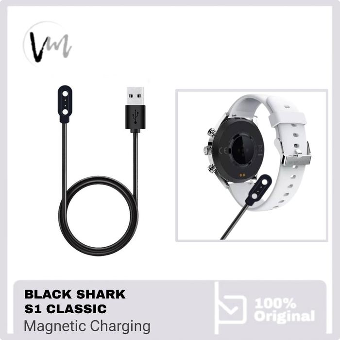 Gambar Black Shark GT / GT Neo / S1 / Classic / Pro Magnetic Charging USB Cable 100cm Smart watch - Cable S1 Clasic dari Venus Mobile Kota Administrasi Jakarta Barat Tokopedia