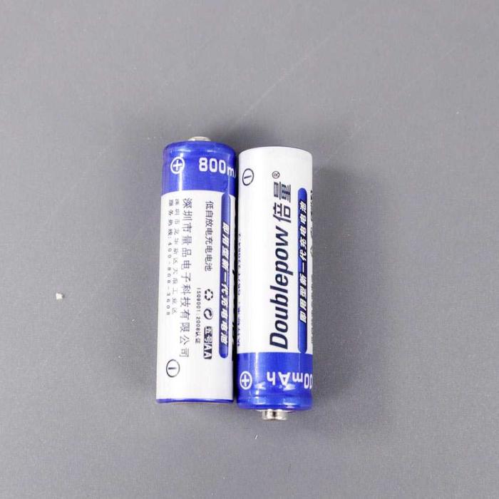 Gambar 2Pcs Baterai Cas AA 1.2V 800 1200 mAh Battery Rechargeable Jam Dinding Senter Universal - 2 PCS 800 mAh dari dubora undefined Tokopedia