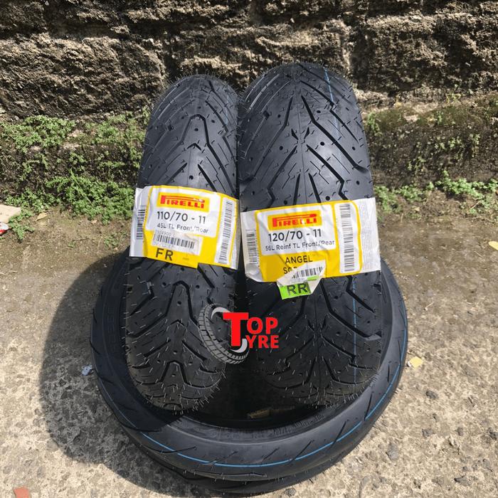 Gambar Paket Ban Pirelli Angel Scooter RING 11 & 10 Ban Motor Vespa PRIMAVERA,LX,S,GTS - 110 & 120 R11 dari TopTyre08 undefined Tokopedia