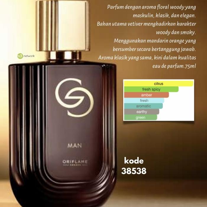Parfum Oriflame Pria Giordani Giordani Gold Man Eau De Parfum Oriflame