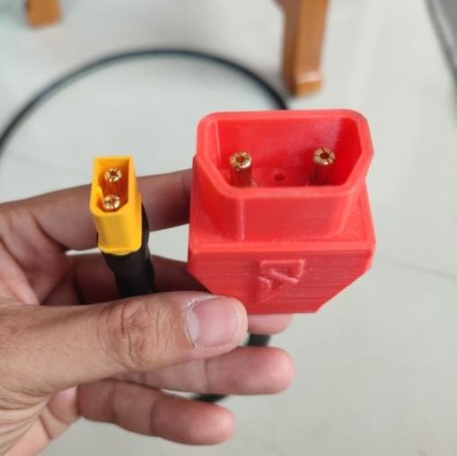 Gambar Socket Charger motor listrik Alva One / Charged / Vmoto / TC Max - XT60 1.5M Male dari Crown14 undefined Tokopedia