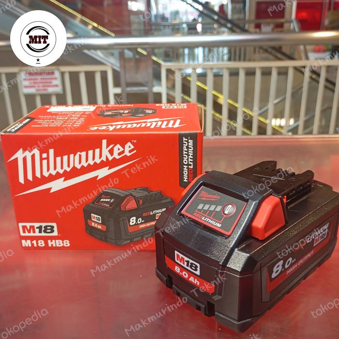Jual Milwaukee M18 High Output Battery Pack Kota