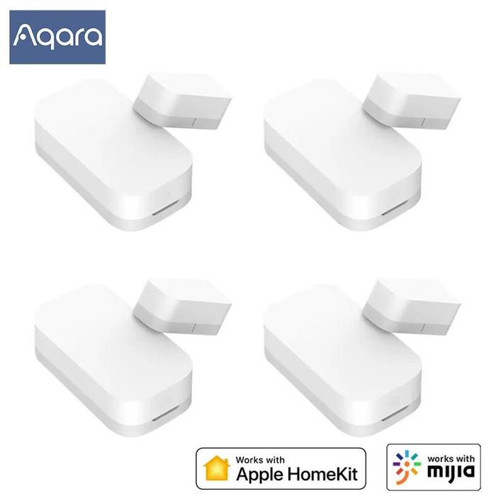 Gambar Aqara Door and Window Sensor Smart Home Devices Zigbee Wireless Security Alarm Triggers Work with Homekit jia Mi Home dari Nightmare Spawn undefined Tokopedia