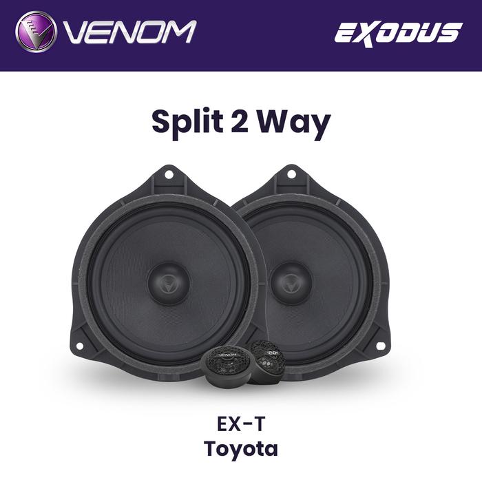 Gambar Venom Speaker Mobil Exodus Split 2 Way Plug and Play - Toyota dari Venom Audio undefined Tokopedia