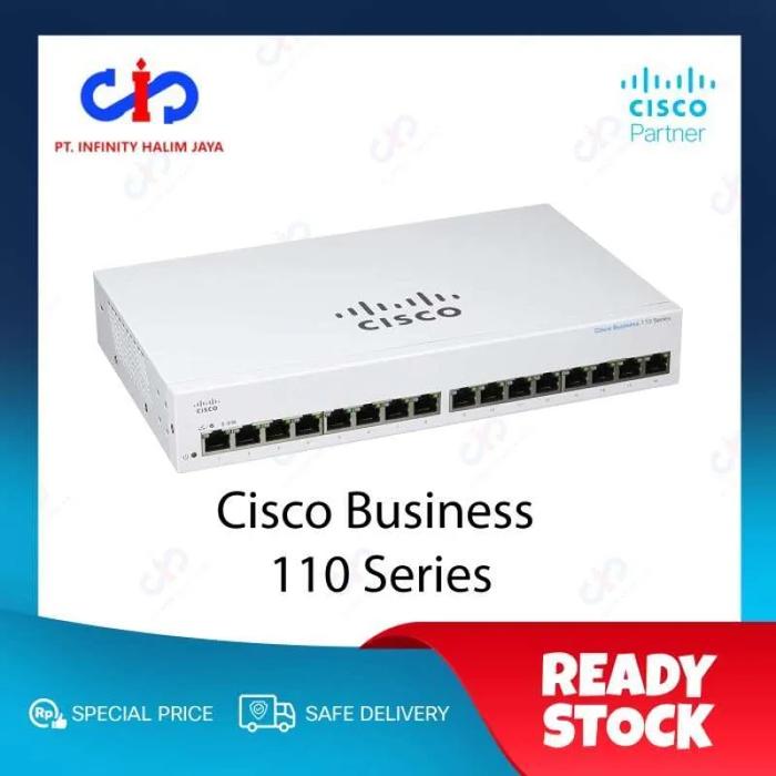 CBS110-16T-EU, Cisco Business 110 Series Unmanaged Switch
