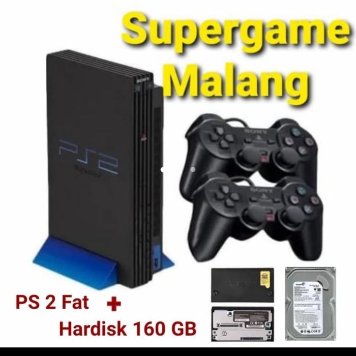 Gambar PlayStation PS2 HDD Internal NA PS 2 Hardisk Adaptor Network Sony Playstation Game - HDD 250 GB, Tanpa Stik dari Supergame Malang Kota Malang Tokopedia