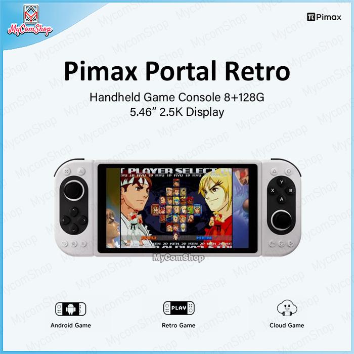 Jual PIMAX PORTAL RETRO HANDHELD GAMING CONSOLE 2.5K DISPLAY 
