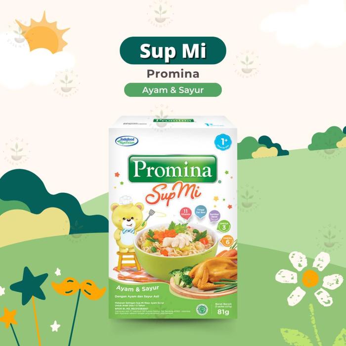 Gambar PROMINA SUP MIE - PROMINA SUP MI - MAKANAN MPASI BAYI - Ayam Sayur dari rosiahshop undefined Tokopedia