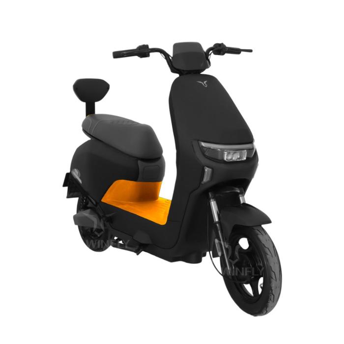 Gambar Sepeda Motor Listrik Uwinfly M70 & M75 Garansi Resmi 2024 - HITAM + pompa, KARGO dari ANEKA BIKE OFFICIAL undefined Tokopedia