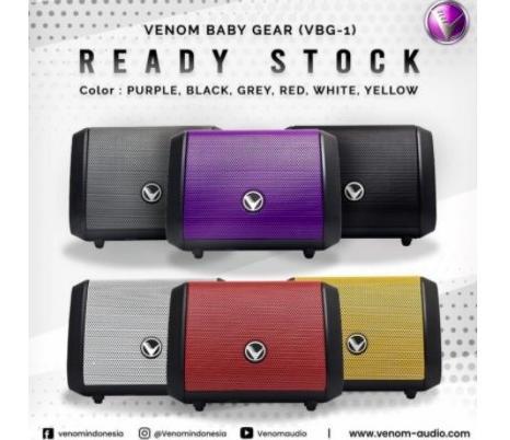 Gambar Speaker Bluetooth Portable Venom VBG1 Baby Gear dari DAIDEFO undefined Tokopedia
