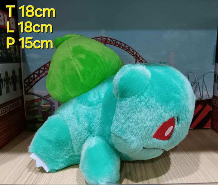 Gambar Boneka Karakter POKEMON Pikachu Bulbasaur Snorlax Gengar Charmander Pichu Eevee - Squirtle dari Radabab undefined 2 Tokopedia