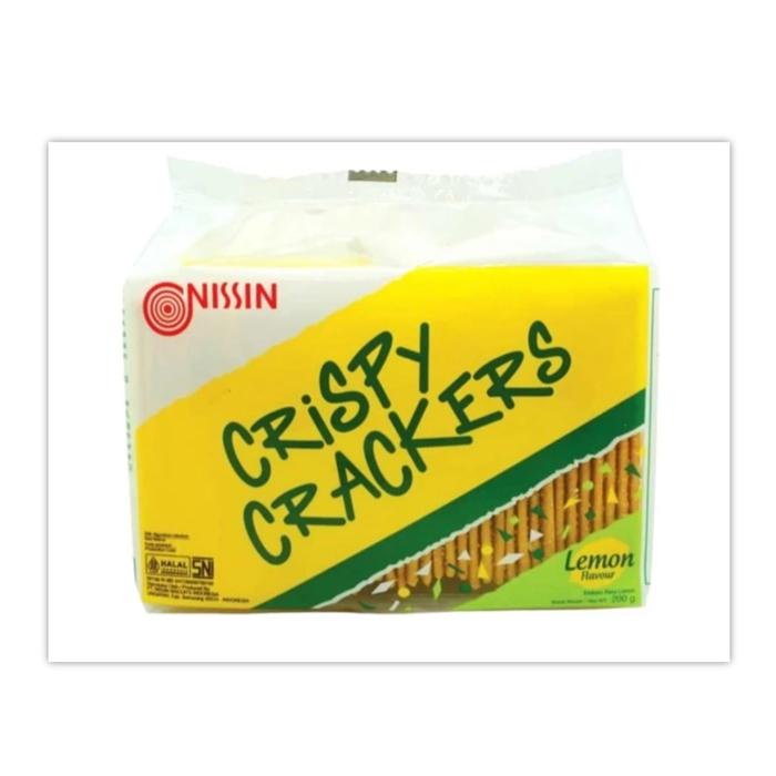 Gambar Nissin Crispy Crackers Lemon 200 gr Biskuit Cemilan dari Me3150 undefined Tokopedia