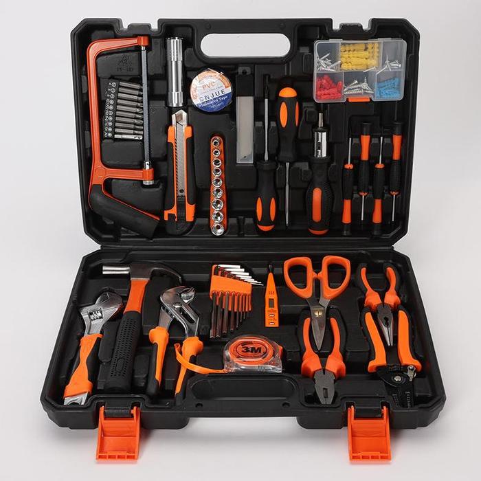 Gambar Reaim Hand Toolset 112PCS Tool Kit Alat Rumah Tangga Tool Kit Set Toolkit Toolbox Reaim-Gjtz112 - 112 PCS SET dari CV BRIDGESELL undefined Tokopedia
