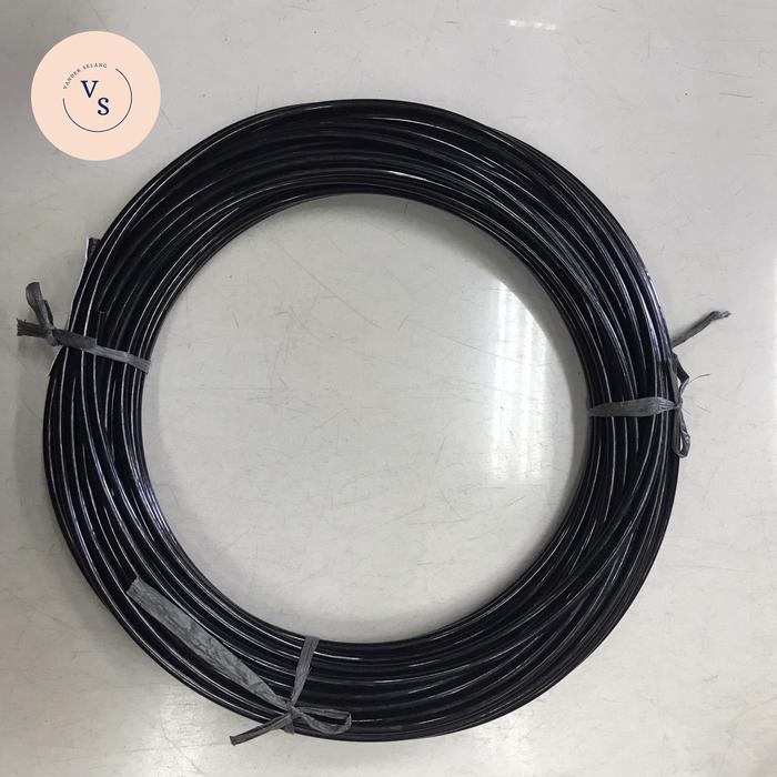 Gambar Selang polyurethane Hose MR FLEX Ukuran 4x6mm Eceran 1 meter. 3 warna: hitam, biru, merah - Hitam dari VanderSelang undefined Tokopedia