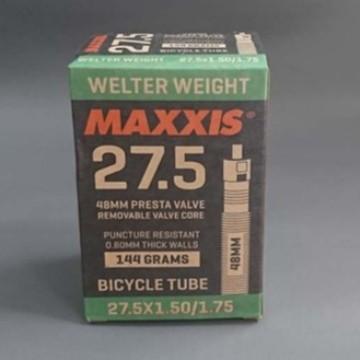 Gambar welter weight MAXXIS 27.5 x 1.50 1.75 1.5 ban dalam presta schrader FV AV 48mm MTB inner tube - welter Presta48, 27.5 x 1.5-1.75 dari Ulago Sports undefined 5 Tokopedia