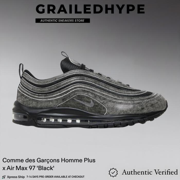 Gambar Nike Air Max 97 x Comme des Garcons Homme Plus Black (100% Original) - 40 dari GrailedhypeStore undefined Tokopedia