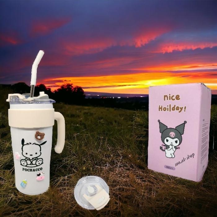 Gambar TUMBLER STAINLESS STELL 860ml + FREE PACKING KARDUS - POCHACCO 860ML dari Lucky88 Shop_NEW undefined Tokopedia