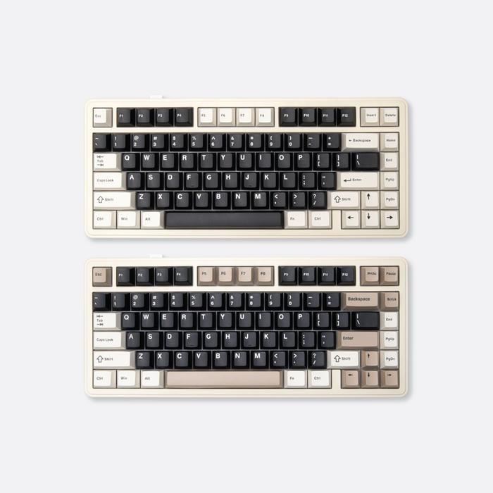 Gambar Vortexseries NS 75 Vortex NS75 NS-75 QMK/VIA Wireless Tri Mode 75% Gasket Mount Keyboard - PURITY, DARK PLUM dari FRAG GAMING STORE undefined Tokopedia