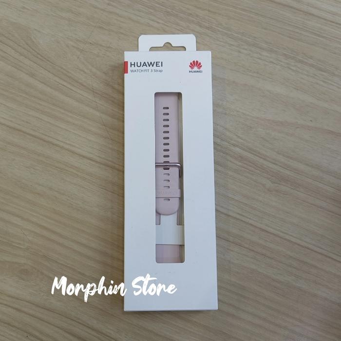 Gambar STRAP ORIGINAL HUAWEI WATCH FIT 3 - Merah Muda dari It's Morphin Time undefined Tokopedia