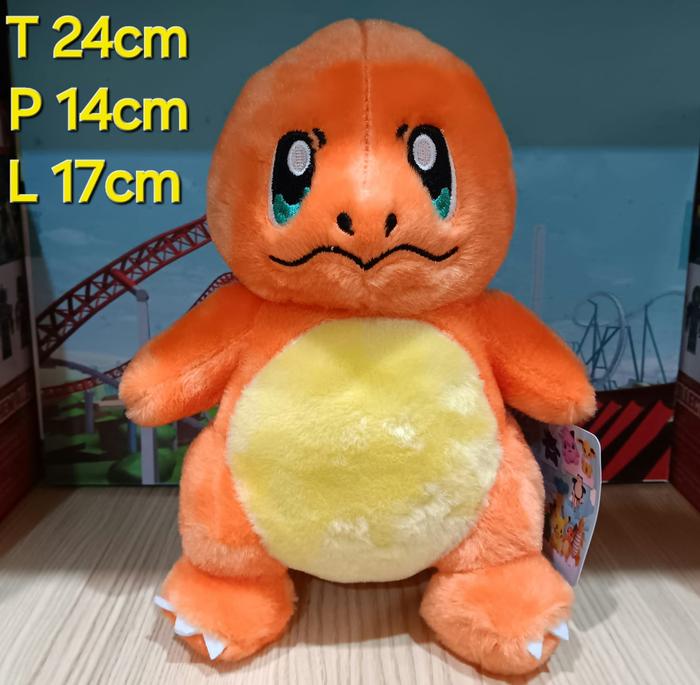 Gambar Boneka Karakter POKEMON Pikachu Bulbasaur Snorlax Gengar Charmander Pichu Eevee - Squirtle dari Radabab undefined 3 Tokopedia